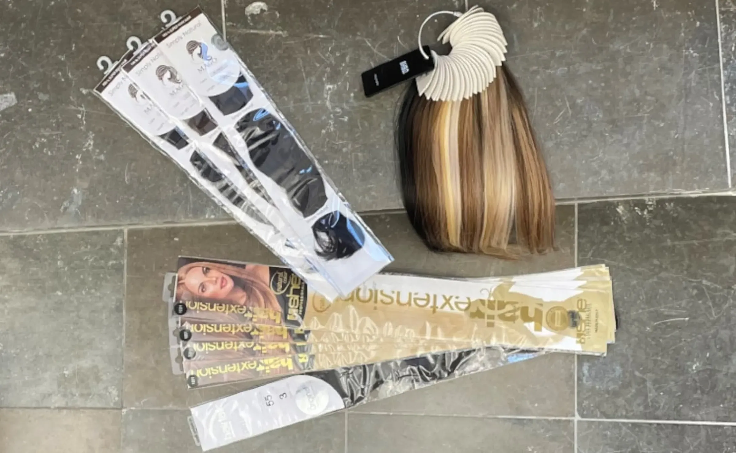 Extensions 2 – hårförlängning utförd av frisör hos BOSSES