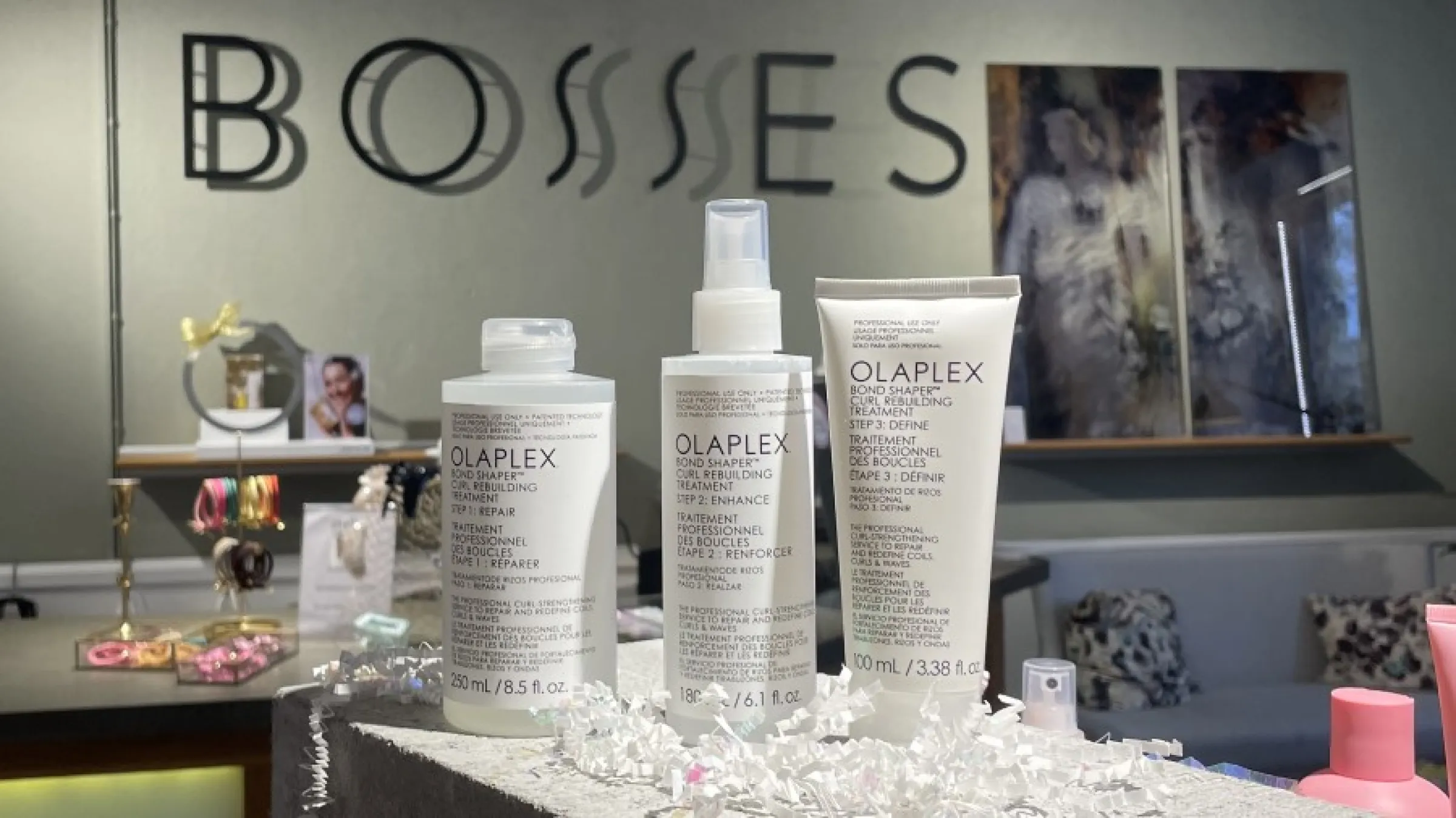 Bild olaplex bond shaper curl buildning 1